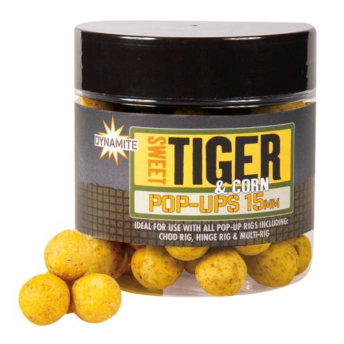 Dynamite Baits Pop-ups 15mm Sweet Tiger & Corn