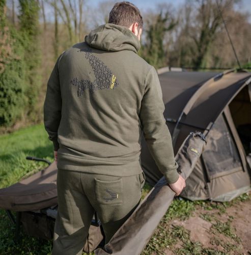 Avid Carp Green Hoodie