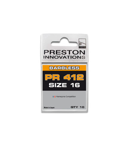 Preston Innovations PR412 BARBLESS Spade HOOKS