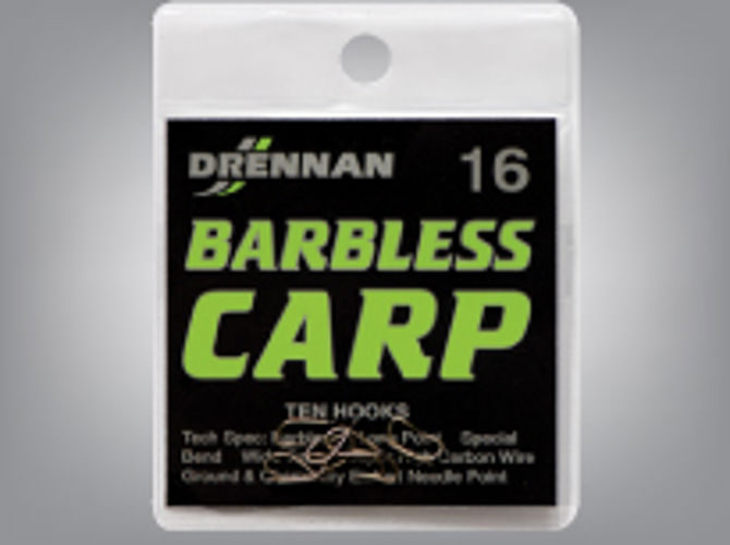 Drennan Carp BARBLESS Spade HOOKS