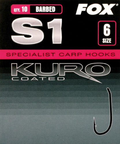 Fox Kuro Coated Hooks S1