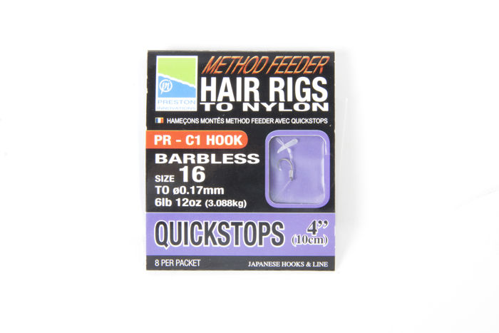 Preston Innovations Method Feeder Hair Rigs QUICK STOP