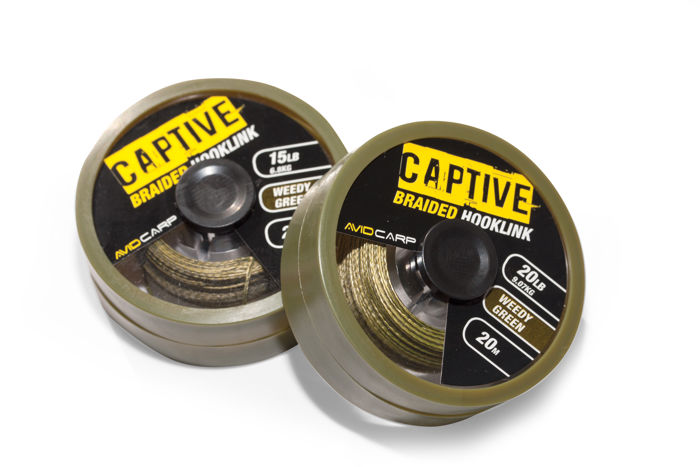 Avid Carp Captive Braided Hooklink 20m