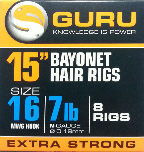 Guru 15inch Ready Rigs With Bayonets