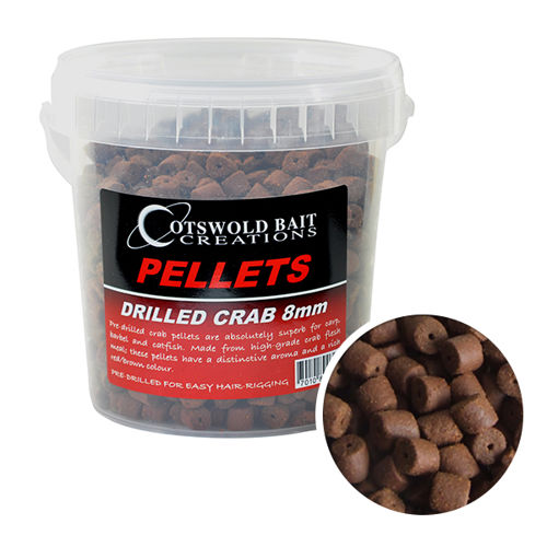 Cotswold Bait Drilled Pellets 1.2L Bucket