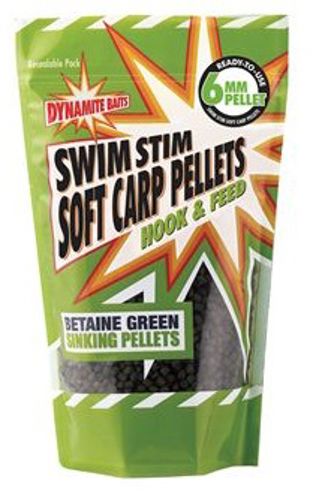 Dynamite Baits Soft Carp Pellets Betaine Green (BAGS)