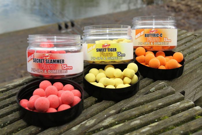 Dynamite Baits Fluro Washed Out Pop-Ups & Dumbells