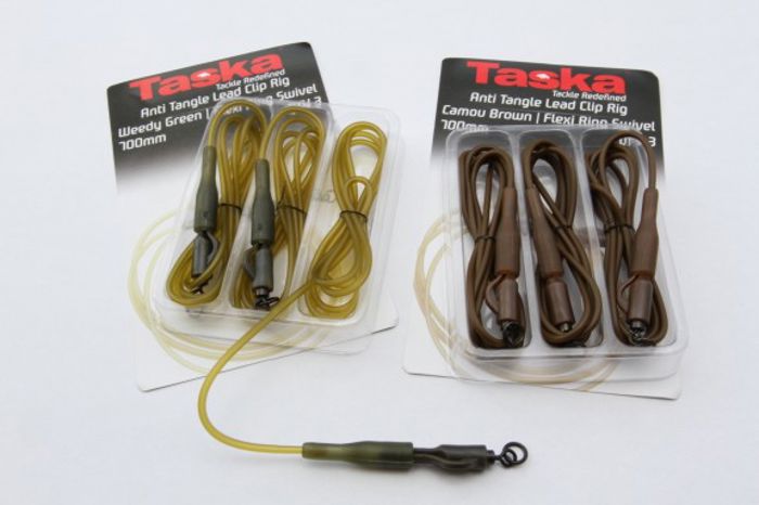 Taska Anti-Tangle Lead Clip Rig Flexi Ring Swivel