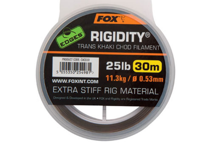 Fox Edges Rigidity Chod Filament