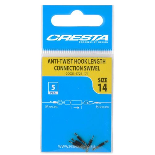 Cresta Anti-Twist Hook Length Connection Swivels