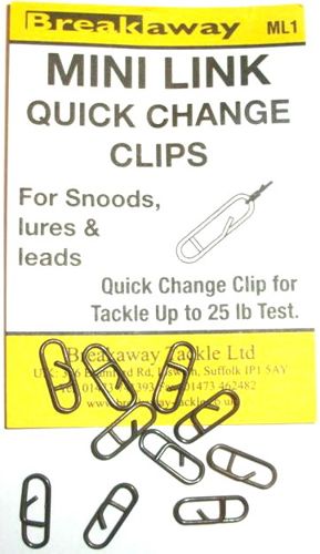 Breakaway Mini Link Quick Change Clips