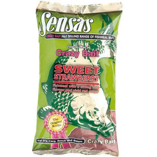 Sensas Crazy Bait Sweet Strawberry 1Kg