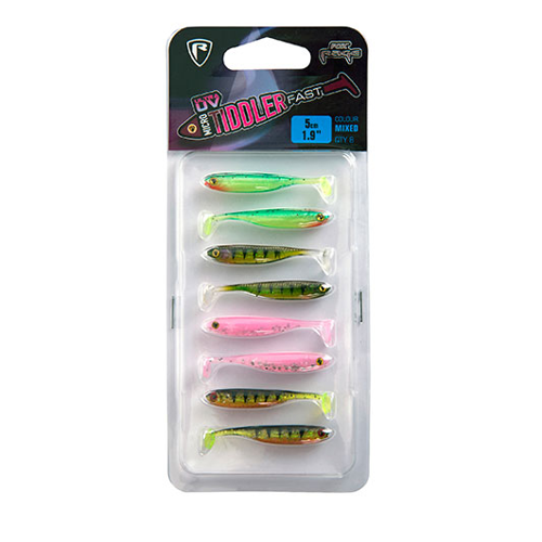 Fox Rage Micro Tiddler Fast Ultra UV Mixed Colour Pack