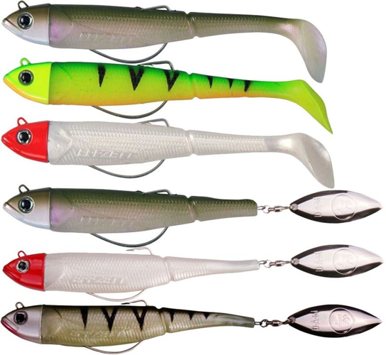 DAM Effzett Kick-S Weedless Minnows (OLD 2019 MODEL)