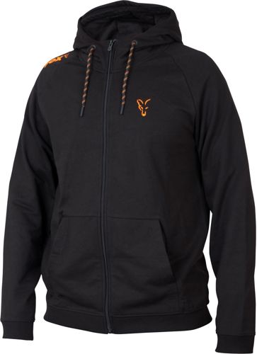 Fox Collection Black/Orange Lightweight Hoody