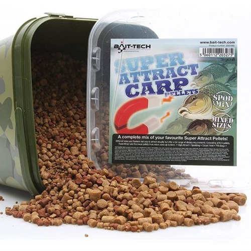 Bait-Tech Super Attract Carp Pellets 3kg