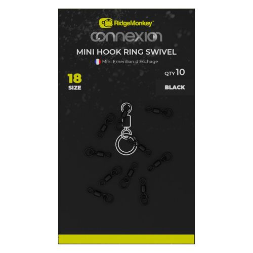 Ridge Monkey Connexion Mini Hook Ring Swivels