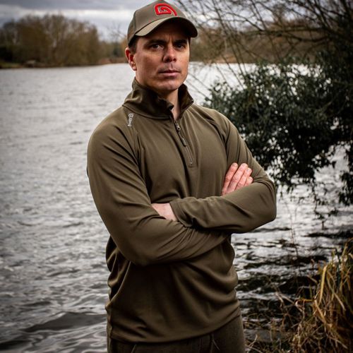 Trakker Half Zip Top With UV Sun Protection