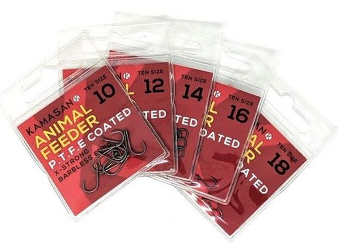 Kamasan Animal Feeder PTFE Coated Hooks