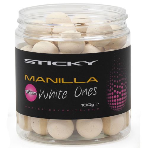 Sticky Baits Manilla White Ones Pop Ups