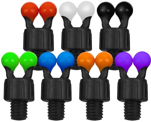 Fox Black Label Coloured Ball Clips