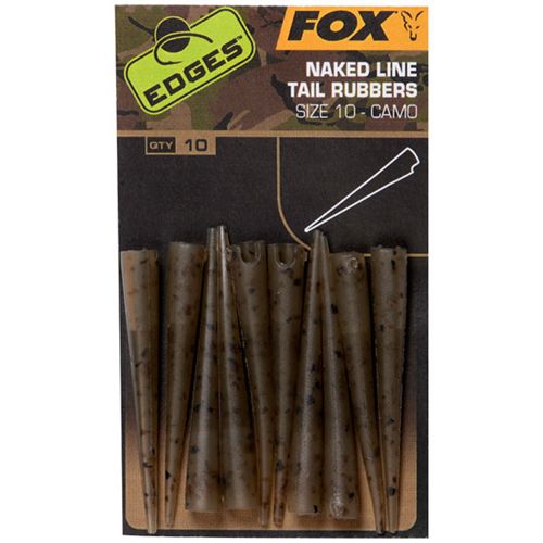 Fox Edges Camo Naked Line Tail Rubbers