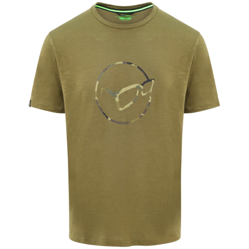 Korda LE Distressed Logo Tee Olive