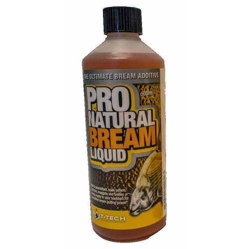 Bait-Tech Pro Natural Liquid Bream