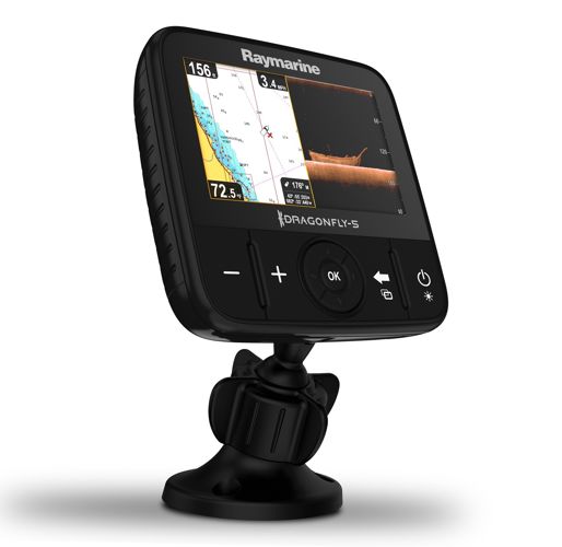 Raymarine Dragonfly 5 PRO Fish Finder Inc Chart Plotter, Transducer & Maps