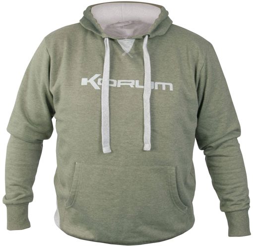 Korum Heather Green Hoodie