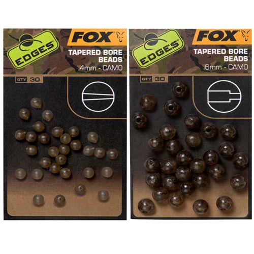 Fox Edges Camo Tapered Bore Beads