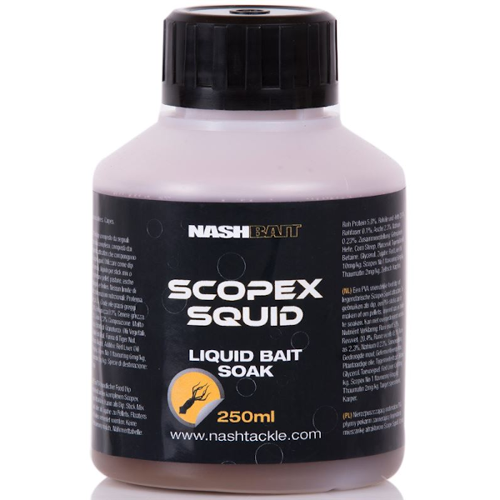 Nash Scopex Squid Liquid Bait Soak