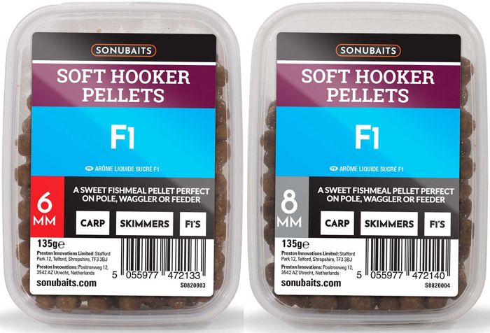 Sonubaits F1 Soft Hooker Pellets