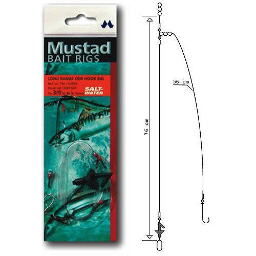 Mustad Rig Long Range One Hook