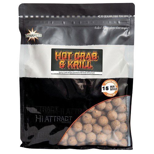 Dynamite Baits Hot Crab & Krill 15mm Boilies