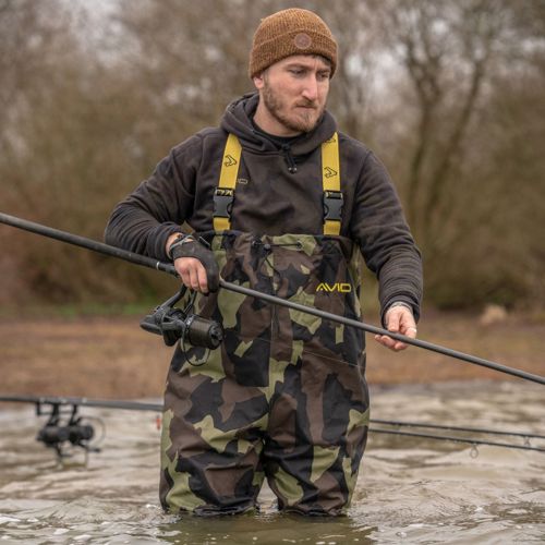 Avid Carp 420D Camo Chest Waders