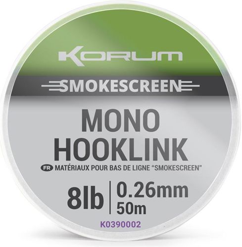 Korum Smokescreen Mono Hooklink