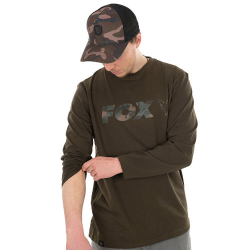 Fox Long Sleeve Khaki/Camo T-Shirt