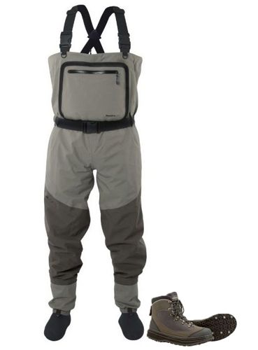 Snowbee SFT Breathable Waders & FOC Wading Boots