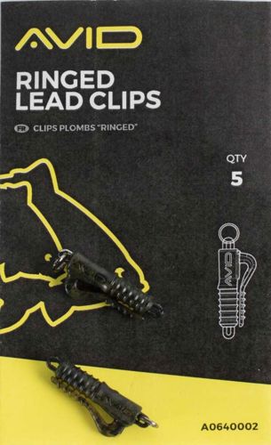 Avid Carp Ringed Lead Clips