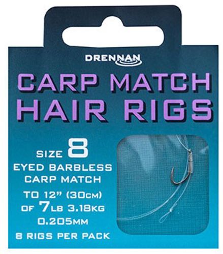 Drennan Carp Match Hair Rigs