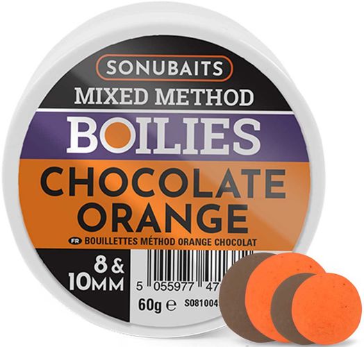 Sonubaits Chocolate Orange Mixed Method Boilies