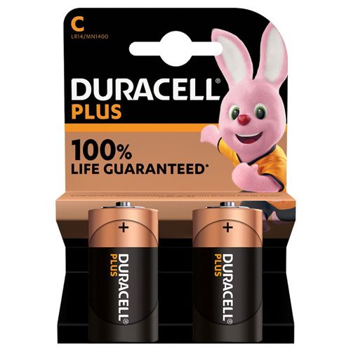 Duracell Plus C Batteries