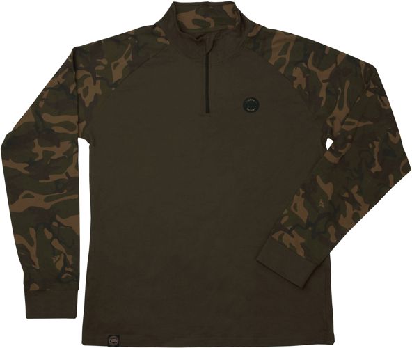 Fox Chunk Dark Khaki Camo Longsleeve T-Shirt