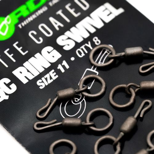 Korda PTFE QC Ring Swivels