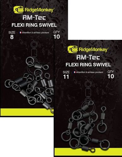 Ridge Monkey RM-Tec Flexi Ring Swivels