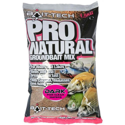 Bait-Tech Pro Natural Dark Groundbait 1.5kg