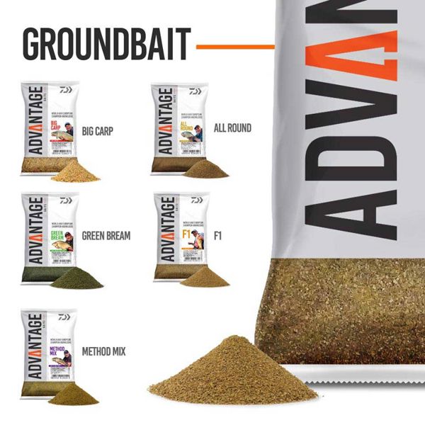 Daiwa Advantage Baits Big Carp Groundbait 1kg