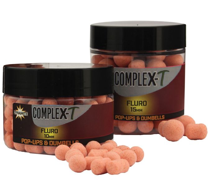 Dynamite Baits Complex-T Fluro Pop-Ups & Dumbells