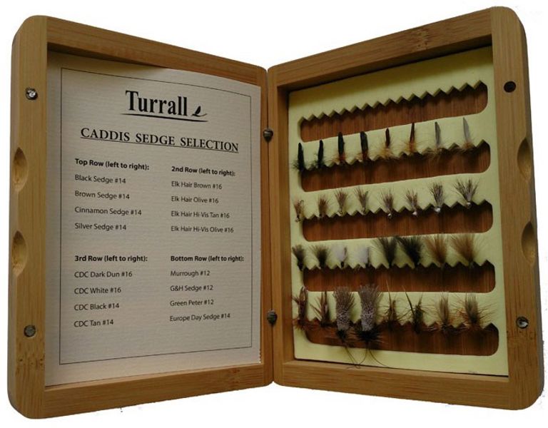 Turrall Presentation Fly Set - Caddis/Sedge